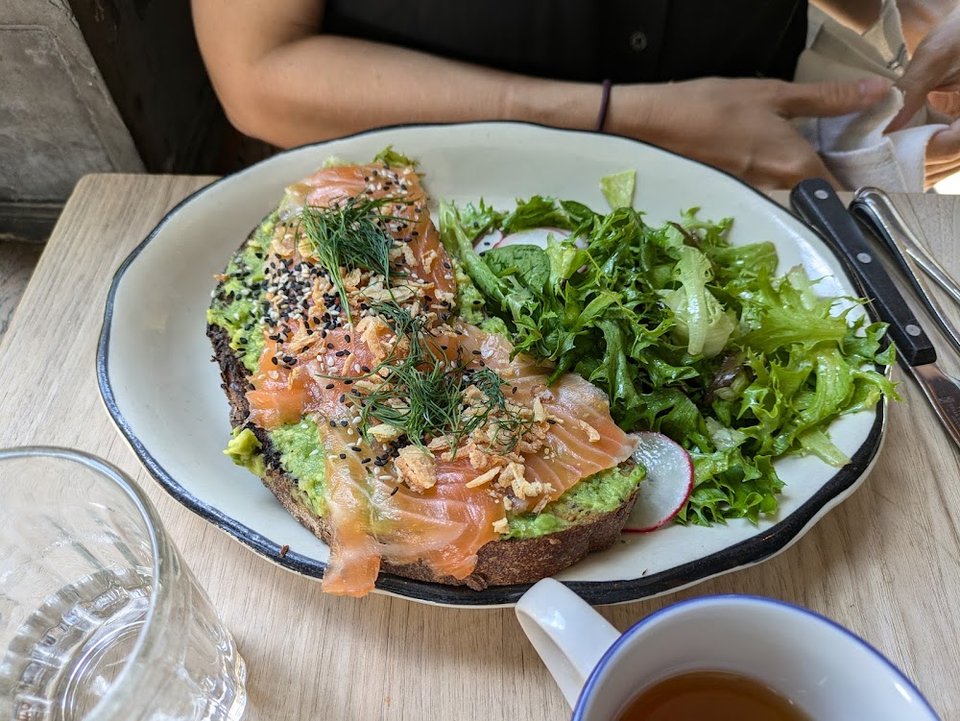 Salmon Avocado Toast