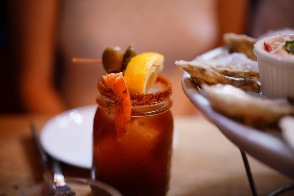 Bloody Mary Rock Shrimp
